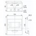 Навесной пластиковый щиток IEK MKP12-N-08-40-20-L ЩРН 8 модулей Light IP41