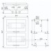 Навесной пластиковый щиток IEK MKP12-N-24-40-10-L ЩРН 24 модуля Light IP41