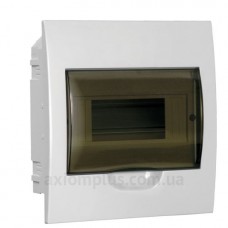Вбудований пластиковий щиток IEK MKP12-V-08-40-20-L ЩРВ 8 модулів Light IP41
