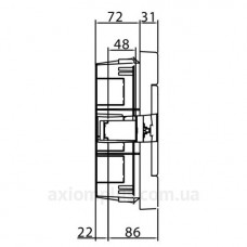 Щит встраиваемый 12 мод. с дверцей RAL9016 Ram Base, DKC