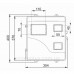Пластиковый корпус ЩУРн-П 3/6 IP55