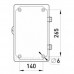 Шкаф под счетчик e.mbox.stand.plastic.n.f1.pe