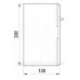 Шкаф под счетчик e.plbox.250.330.130.1f.2m.blank E.Next