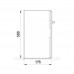 Шкаф под счетчик e.plbox.400.500.175.3f.6m.blank E.Next