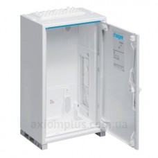 Щит металлический Univers IP44/II, 1 секция, 650x300x205мм, Hager