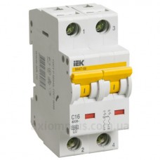 Эл.автомат ВА47-60 2Р, D, 63А, 6кА, IEK