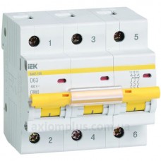 Электрический автомат ВА47-100 3Р, D, 32А, 10кА, IEK