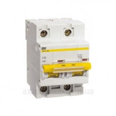 Автомат электропитания ВА47-100 2Р, С, 16А, 10кА, IEK