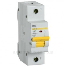 Автоматический выключатель IEK ВА47-150 1Р 80А 15кА D