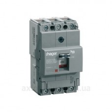 Автоматический выключатель Hager x160, In=40А, 3п, 40kA