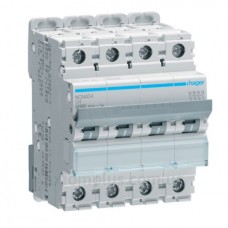 Автоматический выключатель NCN404 (4р,С,4А) Hager