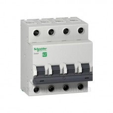 Выключатель автоматический Schneider Electric EZ9F34410 Easy9, 4p, 10A